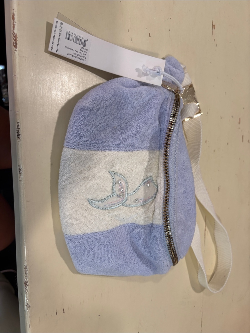 Stoney Clover Lane Terry Two-Tone Mermaid Fanny Pack NWT 🧜♀️